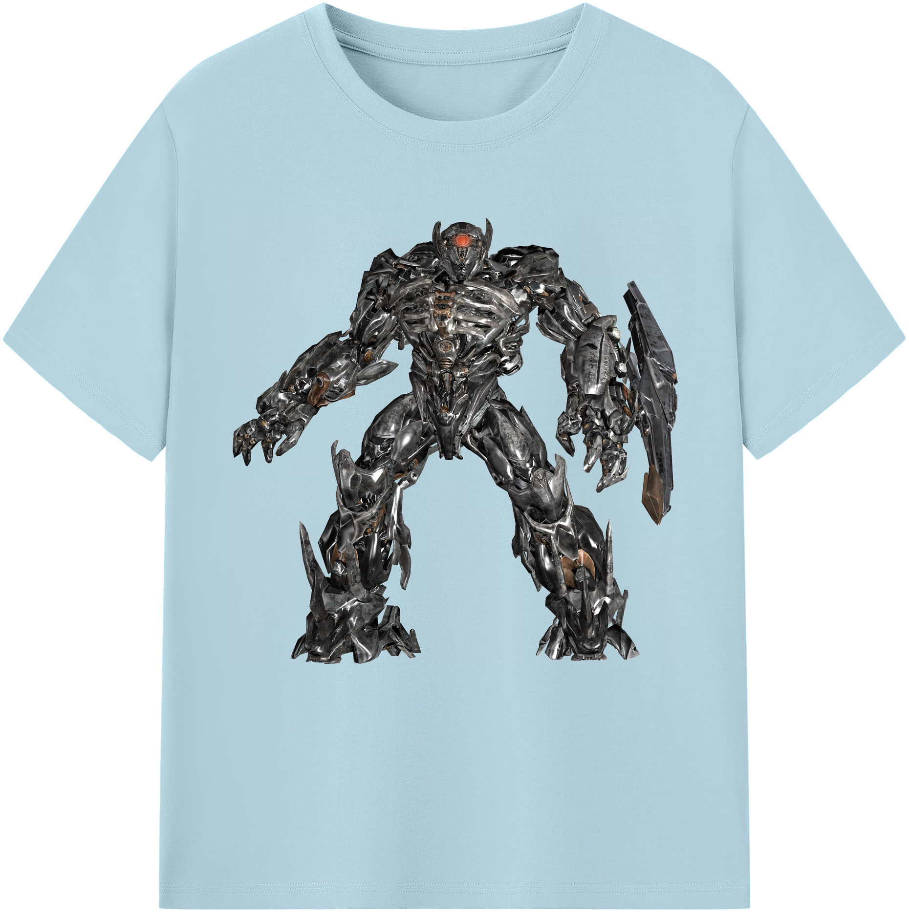 （画像用） Transformers トランスフォーマー 綿100％半袖Tシャツ（フロントプリント）